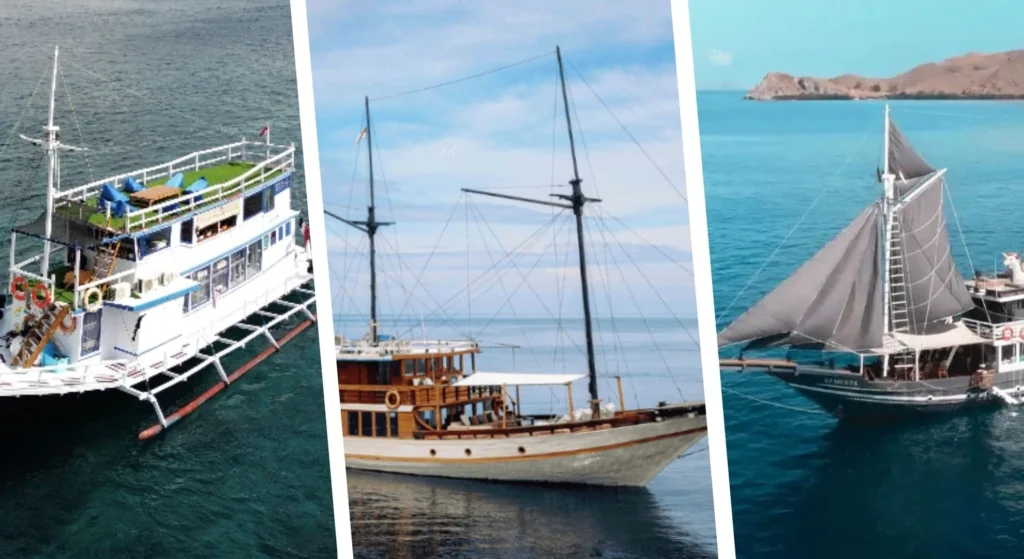 Komodo tour Boat Categories